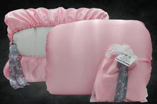 Load image into Gallery viewer, Satin Pink Travel SlipOver PillowCase