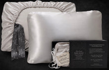 Load image into Gallery viewer, Satin Pearl Sheen Travel SlipOver PillowCase - Launching in July