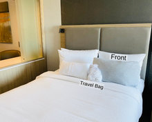 Load image into Gallery viewer, Satin Pink Travel SlipOver PillowCase